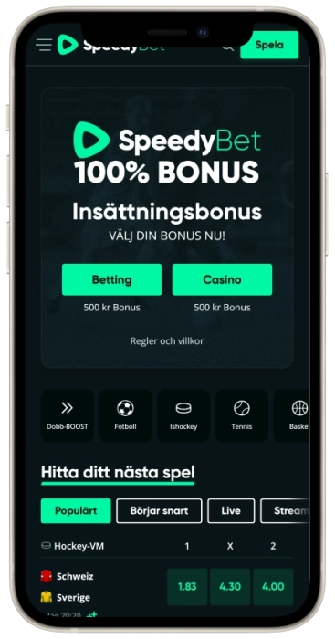 Speedybet App